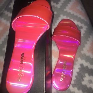 Pink fashion nova sandals